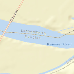 10215-10585 East 2172nd Road, Linwood Street Map