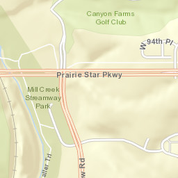 17600-17920 Prairie Star Pkwy, Lenexa, KS Street Map