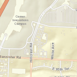 6201-6305 East 93 Street, Kansas City, MO Street Map