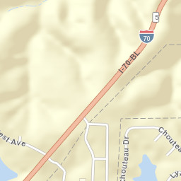 129 W Ashley Rd Boonville MO Street Map