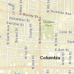 115 North Providence Road, Columbia, MO Street Map