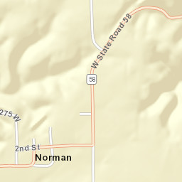 12719 Indiana 58, Norman, IN 47264, USA Street Map