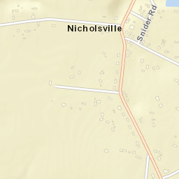 Nicholsville Ohio Street Map