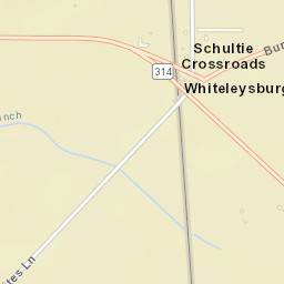 Whiteleysburg Delaware Street Map