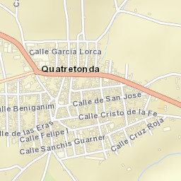 Quatretonda Street Map