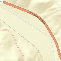 Dawes California Street Map