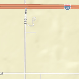 US-40 Ellis Kansas Street Map