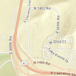 South Lawrence Trafficway, Lawrence, KS Street Map