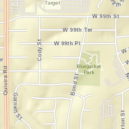 10001 Cody St, Overland Park, KS 66214 Street Map