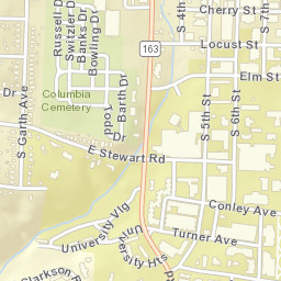 800 Elm Street Columbia MO 65201 Street Map