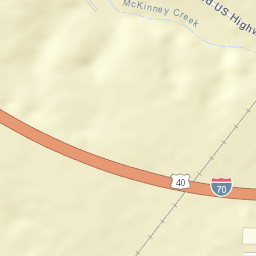 McCredie, MO, America Street Map