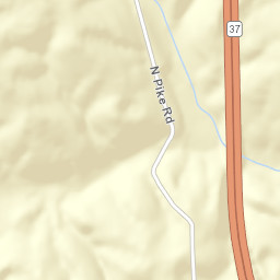 Indiana 37, Springville, IN 47462, USA Street Map