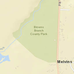 Melvins Delaware Street Map