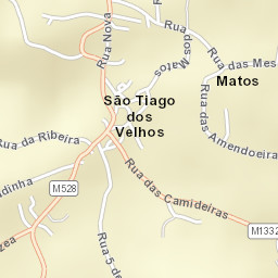 Santiago dos Velhos Street Map