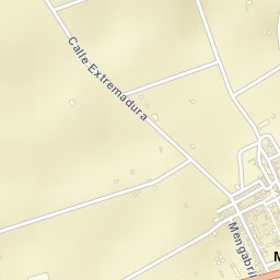 Mengabril Street Map