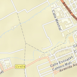 Palmera Street Map