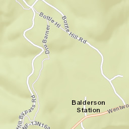 Balderson Station California Street Map