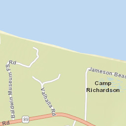 Camp Richardson California Street Map