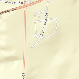 Divide Colorado Street Map