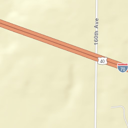 U.S. 40, Ellis, KS 67637, USA Street Map