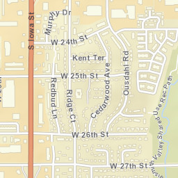 2609 Knollbrook Court, Lawrence, KS Street Map