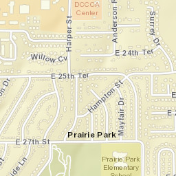 1451-1477 East 24th Street Lawrence KS Street Map