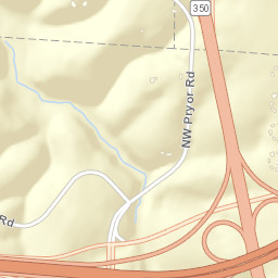 1093 Northwest Pryor Road, Lee's Summit Street Map