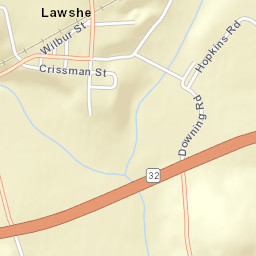Lawshe Ohio Street Map