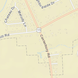 Hall Estates Delaware Street Map