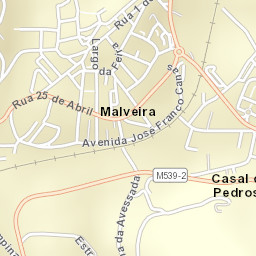Malveira Street Map