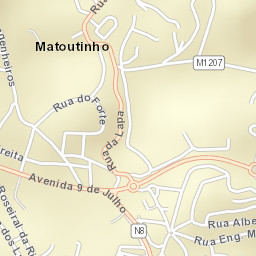 Venda do Pinheiro Street Map