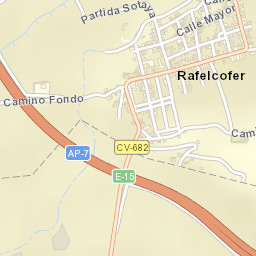 Rafelcofer Street Map