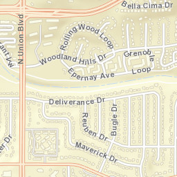 7353-7381 Grashio Dr Colorado Springs CO Street Map
