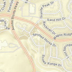 Austin Bluffs Pkwy Colorado Springs Street Map