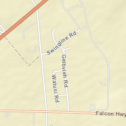 Falcon Colorado Street Map