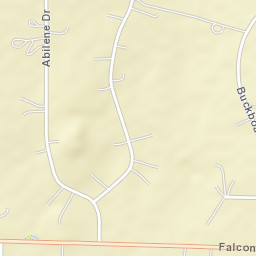 12801-12995 Falcon Hwy, Peyton, CO 80831 Street Map