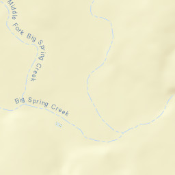 Fort Big Spring Colorado Street Map