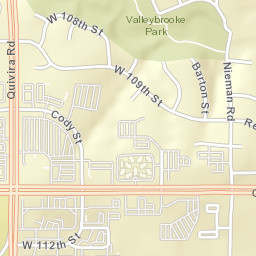 11112 West 109th Terrace, Overland Park Street Map