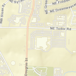 309 NE Woodbury Dr, Lee's Summit, MO Street Map