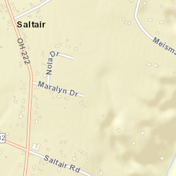 Saltair Ohio Street Map