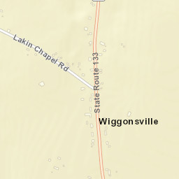 Wiggonsville Ohio Street Map