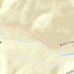 Bear Creek Ohio Street Map