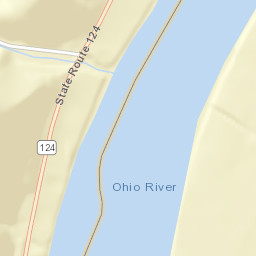 Saxon Ohio Street Map