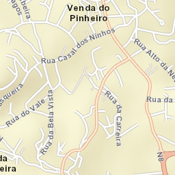 Venda do Pinheiro Street Map