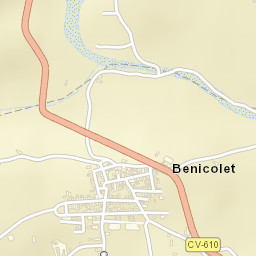 Benicolet Street Map