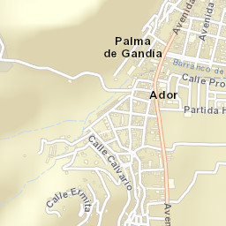 Ador Street Map