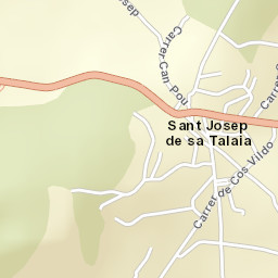 Sant Josep de sa Talaia Street Map