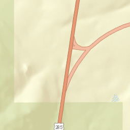 Antero Junction Colorado Street Map