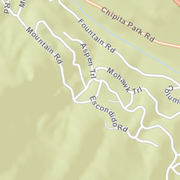 Chipita Park Colorado Street Map