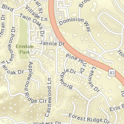 6244 Twin Oaks Dr Colorado Springs Street Map